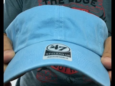 47 'BLANK CLASSIC STRAPBACK' Sky Adjustable Hat