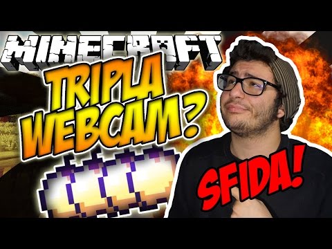 SFIDA DELLA TRIPLA WEBCAM - Minecraft Survival Games