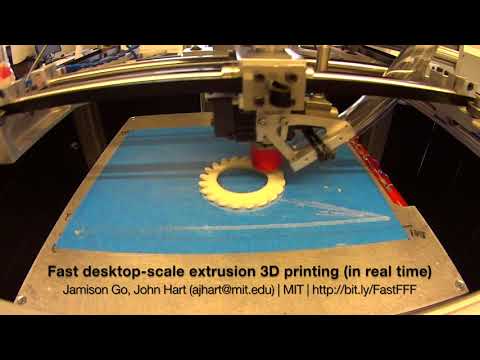 New 3-D printer is 10 times faster than commercial counterparts