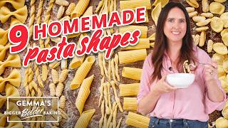 How to Make 9 Homemade Pasta Shapes