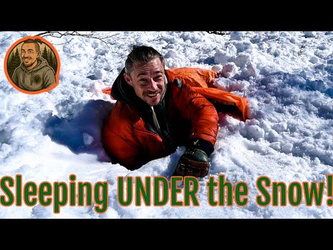 Alleine mit dem Rucksack durch den Winter: Minimale Ausrüstung, verschneiter Fluss, Nachtlager un...