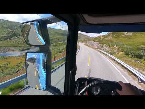 POV Driving Scania S520 - Voringffosen Norway RV.7