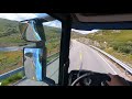 POV Driving Scania S520 Voringffosen Norway RV 7