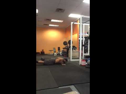 Tarrant's Saturday body weight only workout/ crossfit WOD A