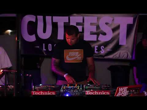 Cutfest LA 2017 Dj Sliksound juggling round 1