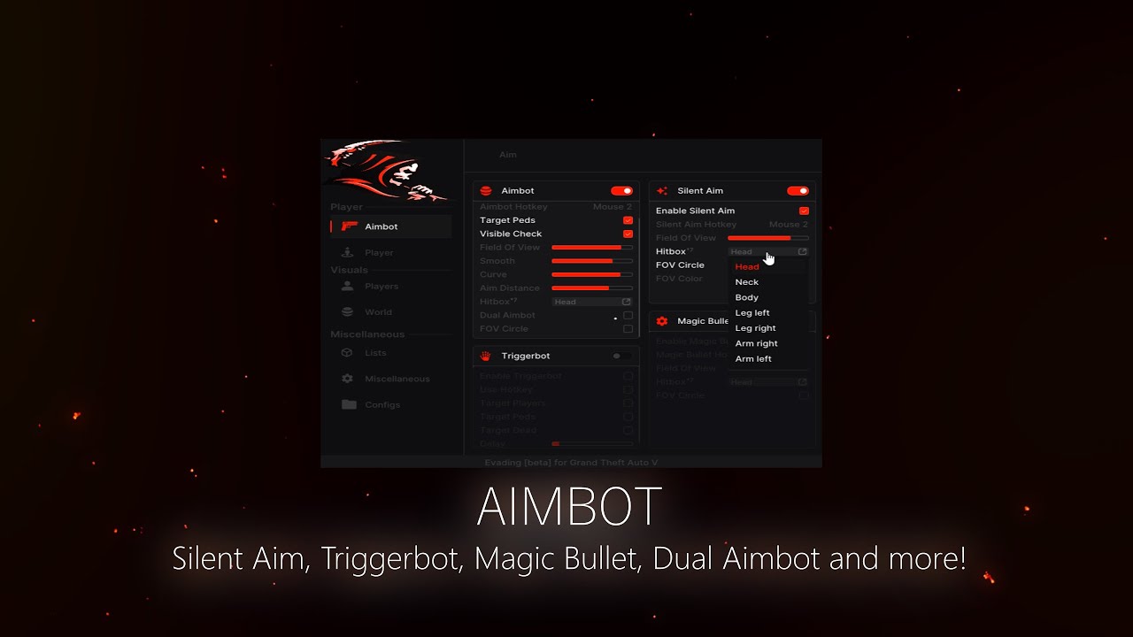 Evading Menu.   #n1  Fivem Best Cheat!