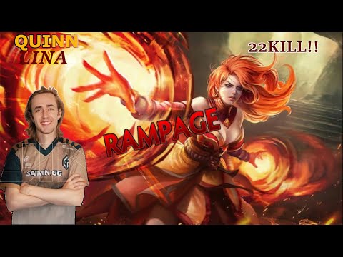 QUINN LINA MID LANE - Gameplay Highlight