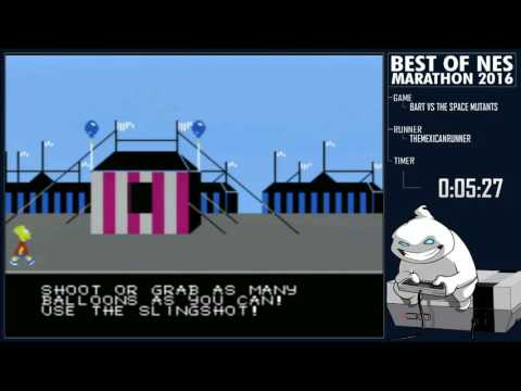 Best of NES 2016 - Bart vs the Space Mutants by TheMexicanRunner