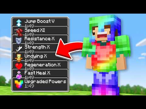 I Secretly used GOD ARMOR in Minecraft!