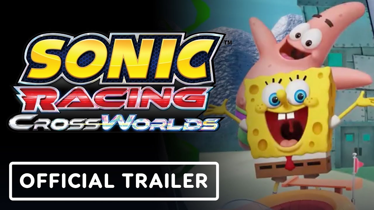 Sonic Racing: CrossWorlds - Official SpongeBob SquarePants Pack Launch Trailer
