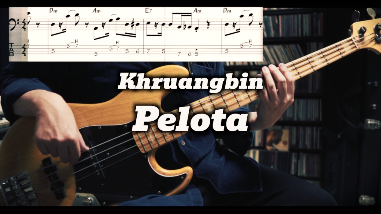 Khruangbin - Pelota (Bass Cover with TABS) *Get the PDF on Patreon