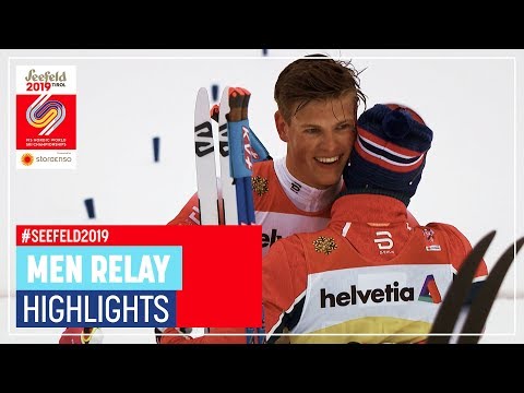 Norway takes revenge | Men's Relay | Seefeld | FIS Nordic World Ski Championships