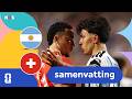 Samenvatting Argentinië Zwitserland Kwartfinales WK2026 ️