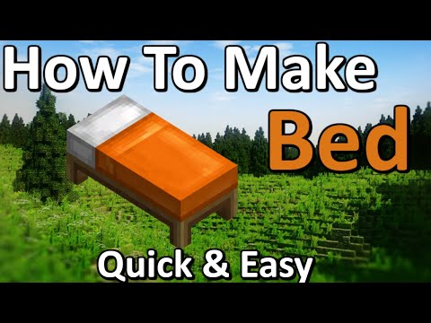How to Make a Bed in Minecraft | Quick & Easy