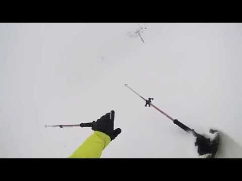 Ski Crash - GoPro Hero3 Black