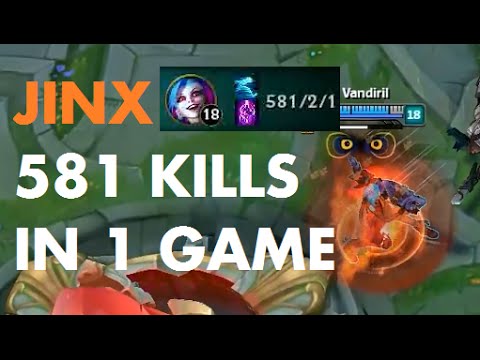 Liên Minh Huyền Thoại: Thanh niên max rảnh giết 581 mạng trong 1 game