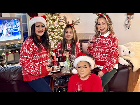 Khmer get together for Christmas Day - Cambodian Noodles, Chicken Larb, Crab Stir Fry and Many More