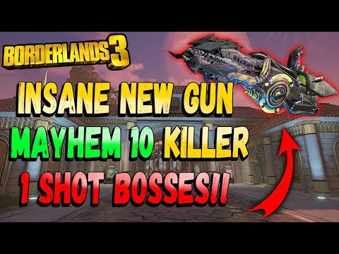 Borderlands 3 NEW EVENT GOD WEAPON! EASILY Farm Mayhem 10 Bosses! HIGHEST Damage Weapon EVER! 5Mill+