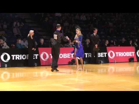 Victor Burchuladze & Valeria Agikyan - Semi-Final Cha Cha IDSF IO Latin Tallinn Trophy 2011