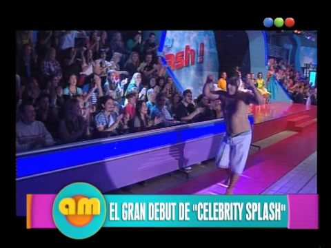 El gran debut de "Celebrity Splash", Silvia Perez y Pichu - AM