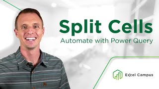 How to Split Cells & Text in Excel with Power Query