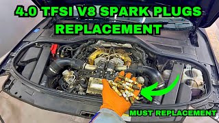 How To Replace SPRAK PLUGS On 4.0 TFSI V8 Engine (AUDI / VW / PORSCHE / LAMBORGHINI / BENTLEY. etc