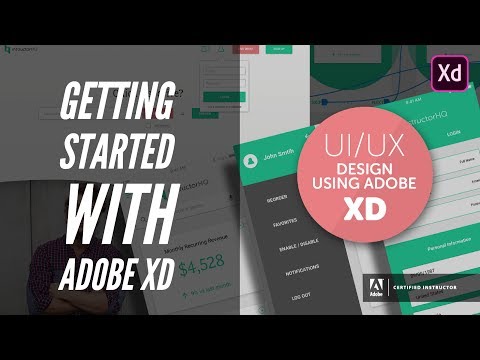 Getting started with your Adobe XD project - UI/UX & Web Design using Adobe XD [2/42]