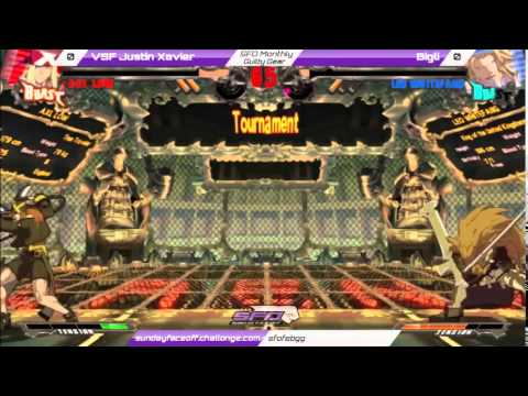 SFO Monthly Feb 2015 - GGXrd - Winners Semi-Final - VSF Justin Xavier vs Bigli