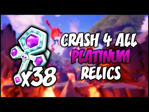 ALL PLATINUM RELICS - Crash Bandicoot 4: It's About Time (100TH UPLOAD!)