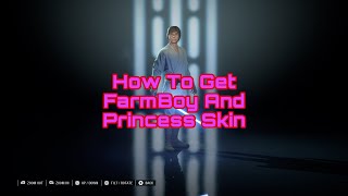 How To Get FarmBoy and the Princess Skin In Star Wars BF2.