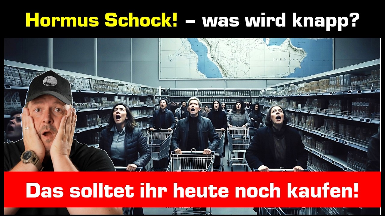Der Hormus Schock - Was müsst ihr noch einkaufen? Was fehlt bald?
