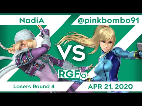 NadiA (Sheik, Lucina) vs. @pinkbombo91 (ZSS) - Losers Round 4 - RGF Online #6