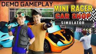 Mini Racer Car Shop Simulator - Prologue | PC Demo Gameplay