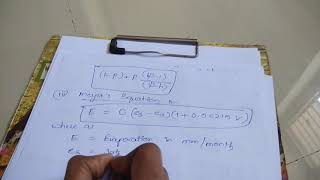 Water resource engineering 1: Estimation of evaporation (part 1)