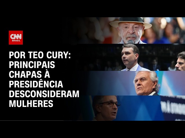 Cinco principais chapas à presidência desconsideram mulheres | LIVE CNN
