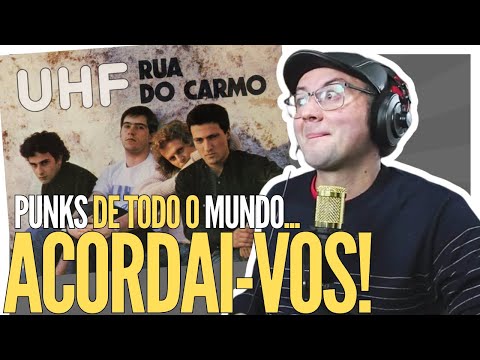 Músico brasileiro comenta UHF - RUA DO CARMO - Cortes live Johnny do Carmo