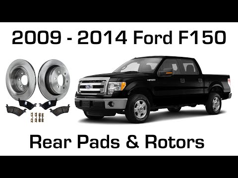How to Replace Rear Brake Pads & Rotors on a 2009 Ford F-150 (DIY Guide