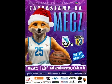 Ruda Śląska 7.12.2025 | KS POGOŃ RUDA ŚLĄSKA - KSK STAL BRZEG | LIVE BASKETBALL
