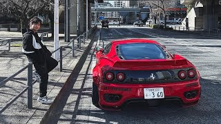 Surprising Friends in JAPAN w/ my Liberty Walk Ferrari!