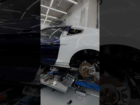 Quarter Panel Replacement on this sleek 2020 Ford Mustang!