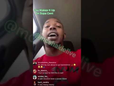 Lou was Live Exposing Supa Cent (Full Video)