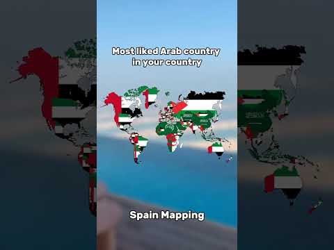 Most liked Arab country in your country #geography #history #world #mapping #map #maps #arab