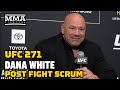 Dana White: Joe Rogan Didn't Have Schedule Conflict, Just Didn't Work UFC 271 | MMA Fighting
