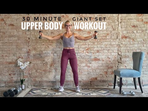 30 Minute Upper Body Workout | Giant Sets 🔥