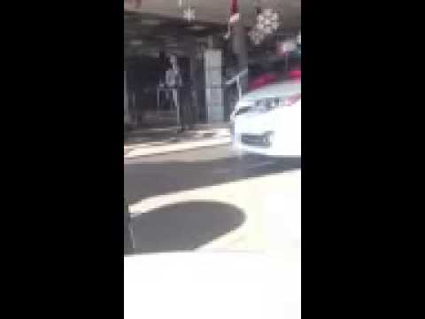 Angry little car salesman