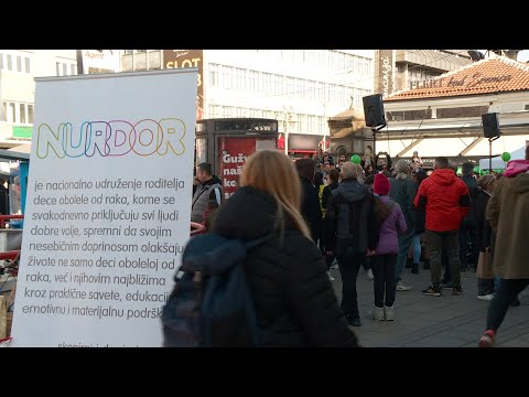 Info - Niški NURDOR organizovao druženje sa građanima u centru grada (TV KCN 15.02.2024.)