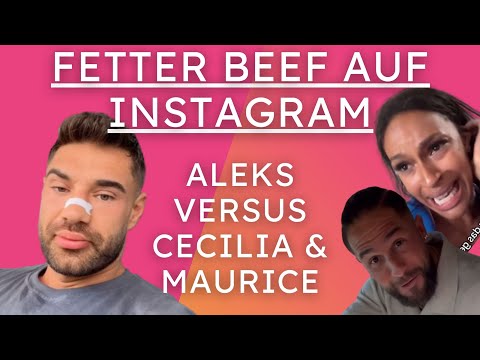 Aleks Petrovic schießt auf Instagram gegen Cecilia Asoro & Maurice Dziwak 💥🪃 Kampf der Realitystars