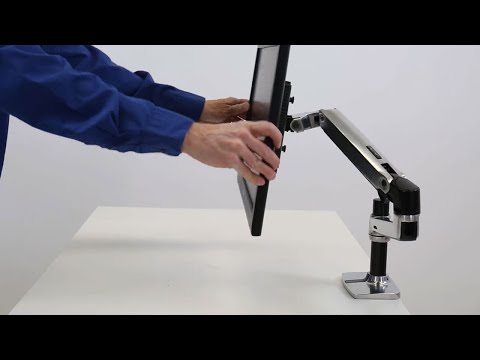 Install Ergotron LX Monitor Arm