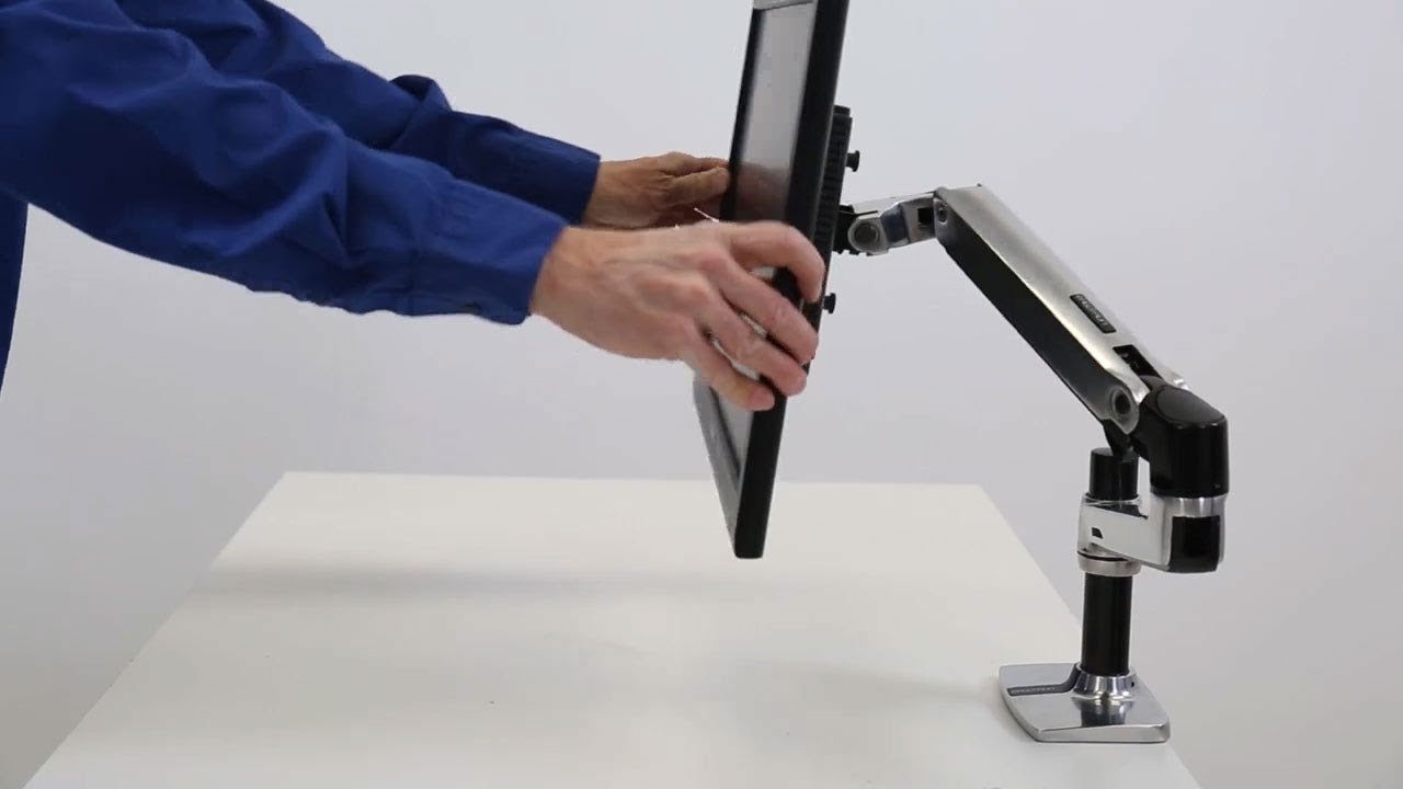 How to Install the Ergotron LX Monitor Arm