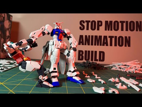 STOP MOTION BUILD HG - RX 78GP03S - GUNPLA BUILD